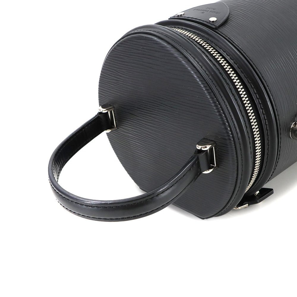 LOUIS VUITTON Black Leather Shoulder Bag - Picture 6 of 9